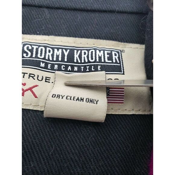 Stormy Kromer SK The Ida Outfitter Fushia Raspberry Pink Vest Wool Full Zip - Picture 7 of 15